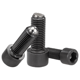 Ball Pressure Screws with head, Form F