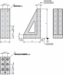 ANGLE PLATEC=300, D=174