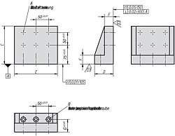 ANGLE PLATEC=150, D=74