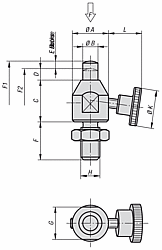 ADJUSTABLE SUPPORT M8