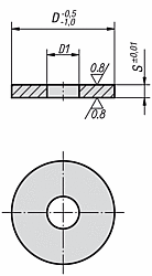 SPACING WASHER                  BRD=24, D1=9, S=3