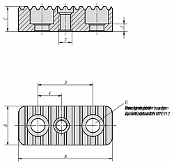 RACK PLATE CL-TYPE